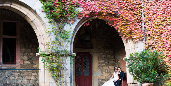 Brautpaarshooting auf Schloss Braunfels